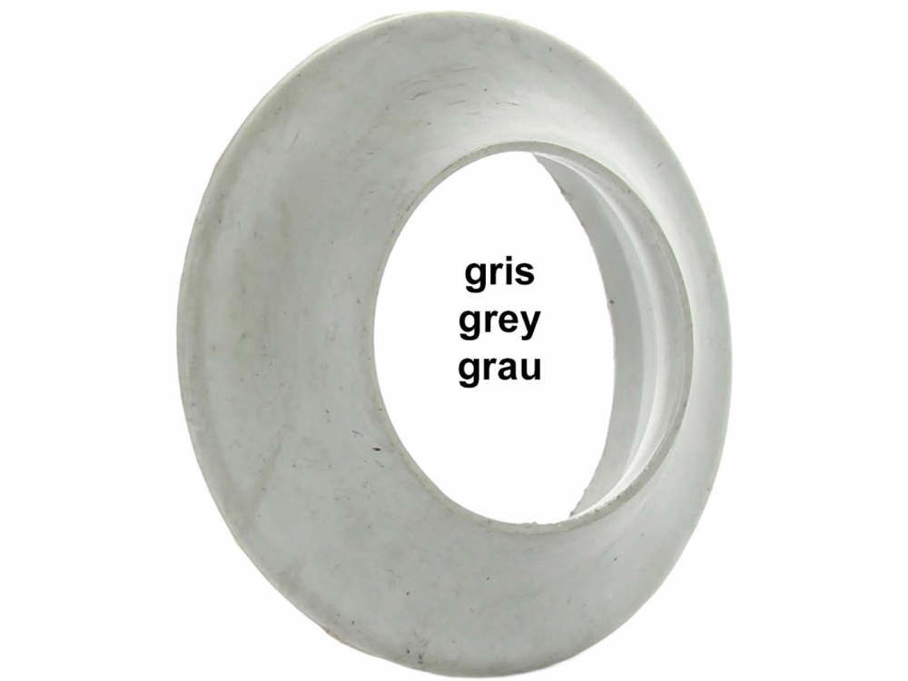 Citroen-2CV - Rubberen afdichting tankvulopening. Oude versie. Kleur: grijs. Citroen 2CV tot ca. bouwjaa