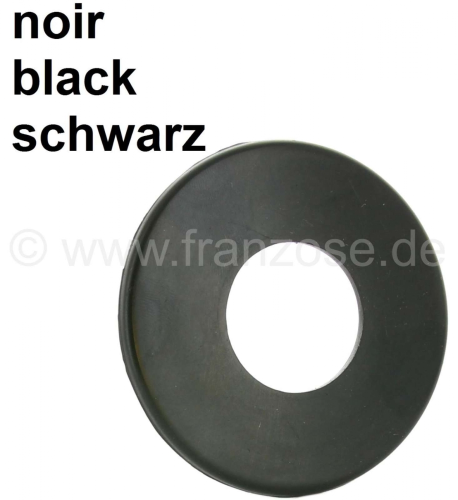 Citroen-2CV - Tankvulopening Rubberen afdichting, in rechter achterspatbord. Kleur zwart. Geschikt voor 