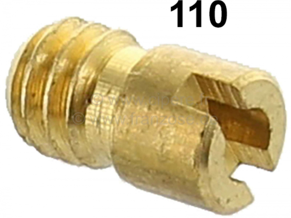 Citroen-2CV - Carburateursproeier 1 trap, 2CV6 (ovale carburateur). Diameter: 110