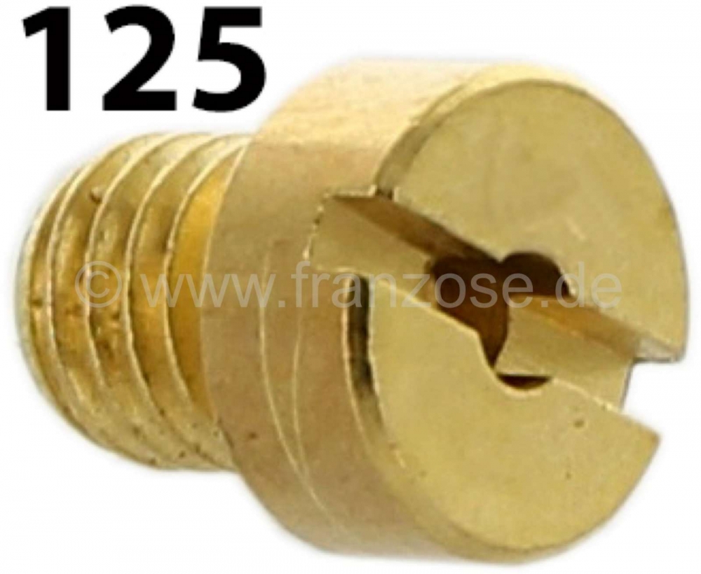 Citroen-2CV - Carburateursproeier 2-traps, 2CV6. (ovale carburateur). Diameter: 125