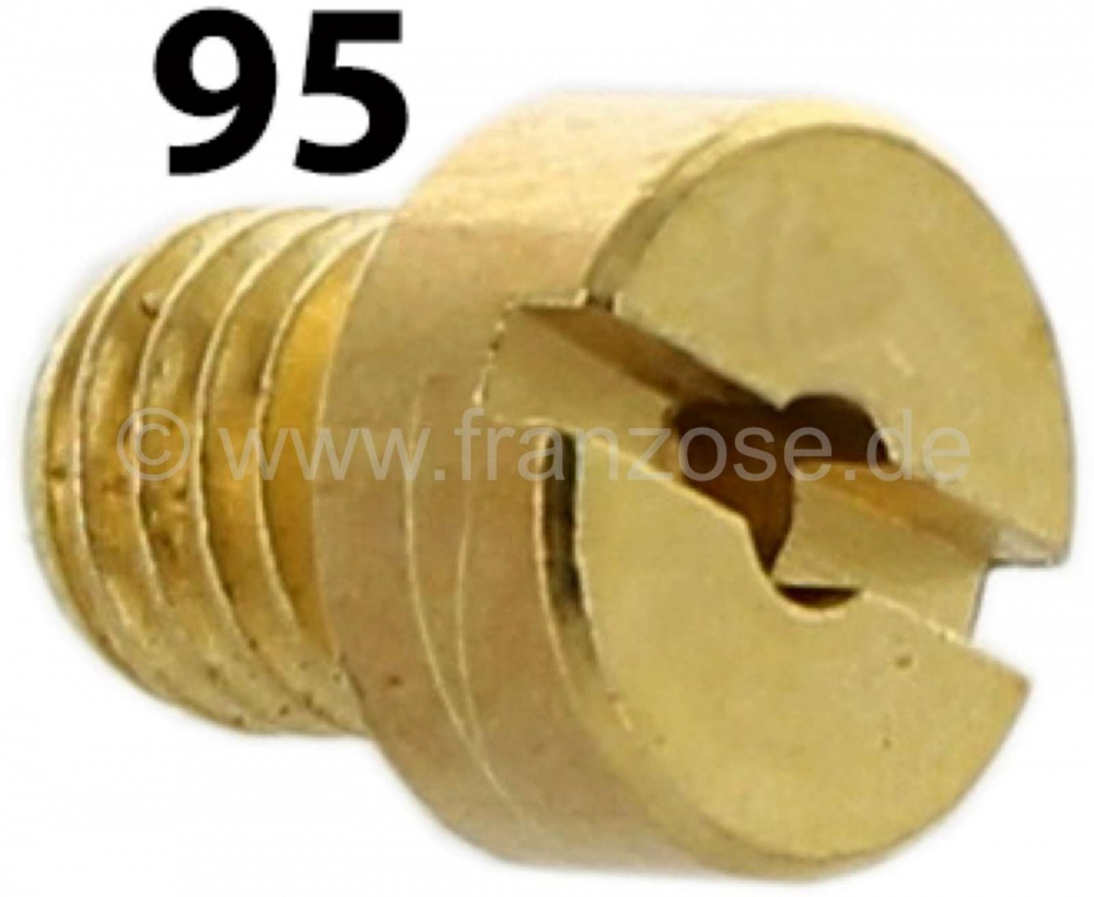 Citroen-2CV - Carburateurstraal 2-traps, 2CV6 (ovale carburateur). Diameter: 95