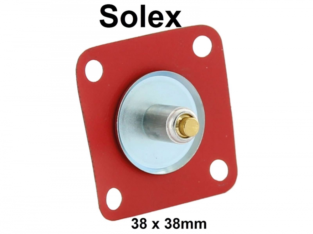 Renault - Membraan-gaspomp 2CV, AMI, Dyane, GS. Voor Solex 28SCIC, 28 CIC, 34 PICS carburateurs. Ren