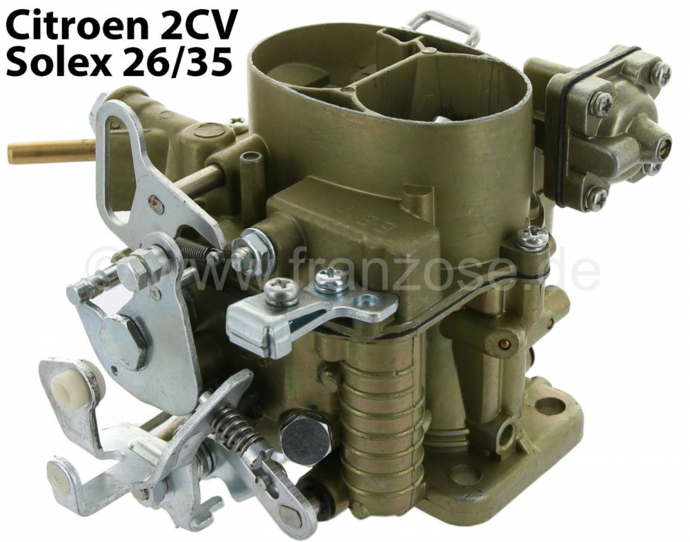 Citroen-2CV - Ovale carburateur (nieuw onderdeel), voor Citroen 2CV6. De carburateur moet een volledige 