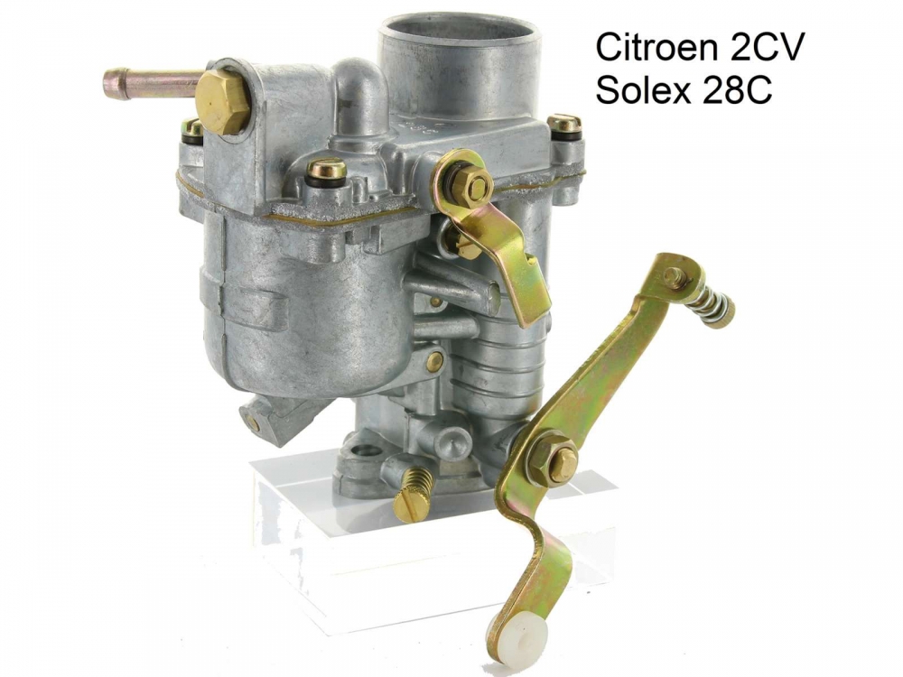 Citroen-2CV - Carburateur SOLEX 28C, geschikt voor Citroen 2CV, vroege modeljaren (AZAM).