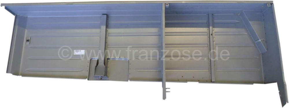 Citroen-2CV - ACDY, compleet binnenspatbord (incl. achterasstop + schutbord) rechts achter in body. Gesc