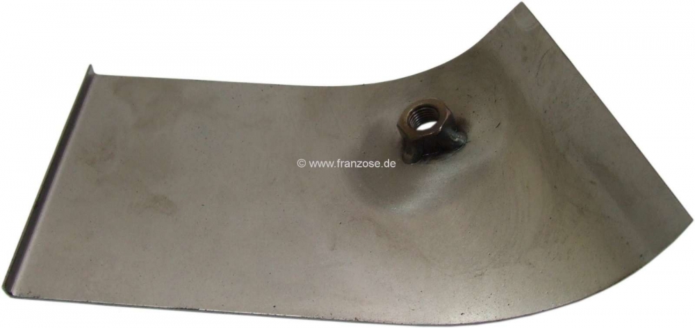 Renault - 2CV, wielkast rechtsachter, verstevigingsplaat voor bevestiging achterste gordel. Als link