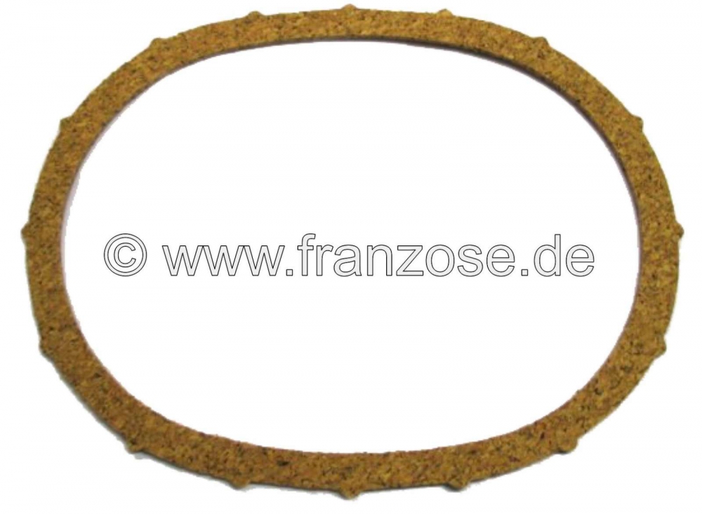Citroen-2CV - Klepdekselpakking voor Citoen 2CV6 + 2CV4. Materiaal kurk.
