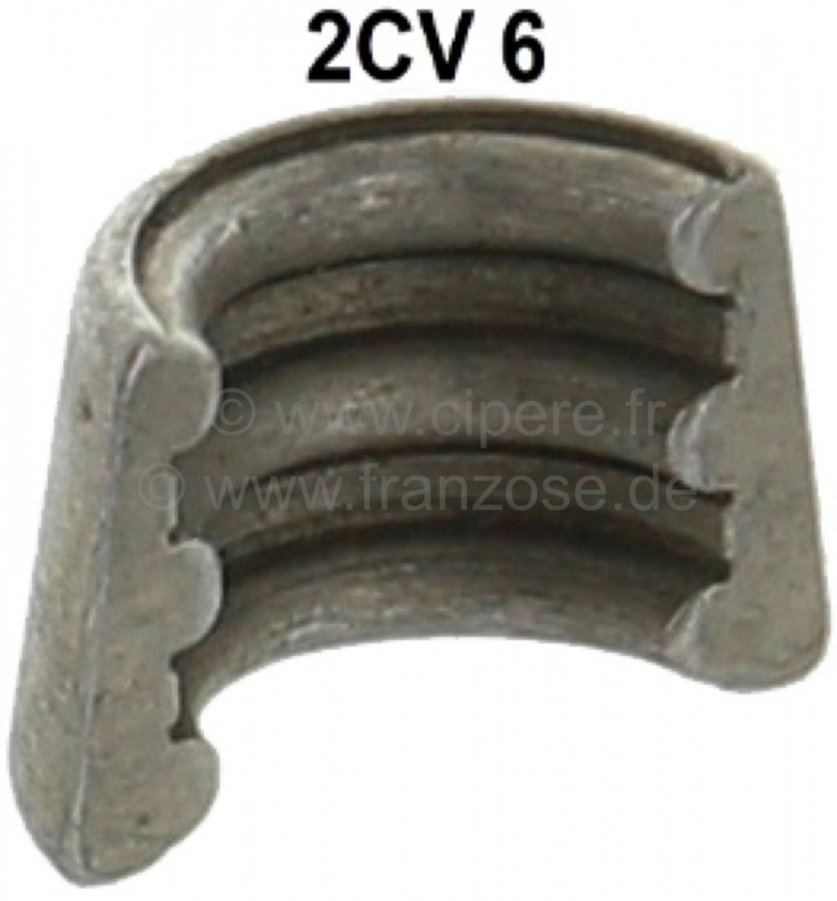 Citroen-2CV - Klepspie voor Citroen 2CV6, laatste versie. De klepsteel heeft 3 groeven. Geschikt voor in