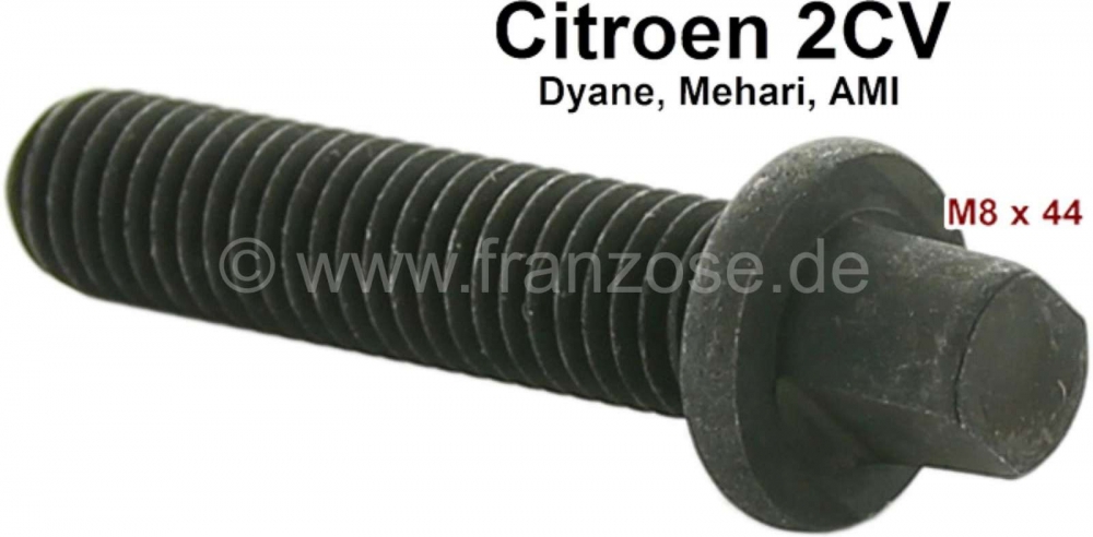 Citroen-2CV - Tuimelaar as bevestigingsschroef (speciale schroefkop). Geschikt voor Citroen 2CV6, Dyane,