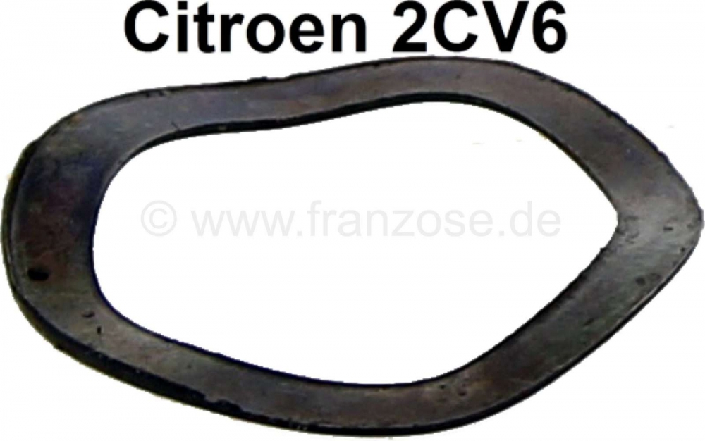 Citroen-2CV - Tuimelaar as veerring, geschikt voor Citroen 2CV6. Afmetingen: 14,9 x 18,8 x 1,05mm. Beste