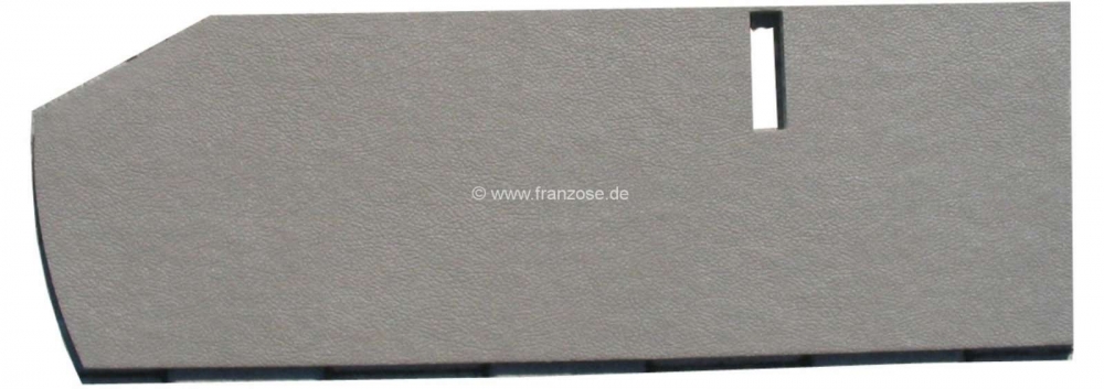 Citroen-2CV - Dashboardsteun rechts van de snelheidsmeter. Kleur grijs. Geschikt voor Citroen 2CV tot bo