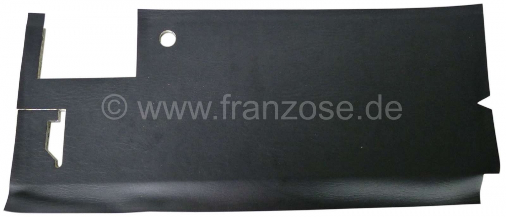 Citroen-2CV - Isolatiehoes voor het onderste schutbord (pedaalvloer) rechts. Geschikt voor Citroen Dyane