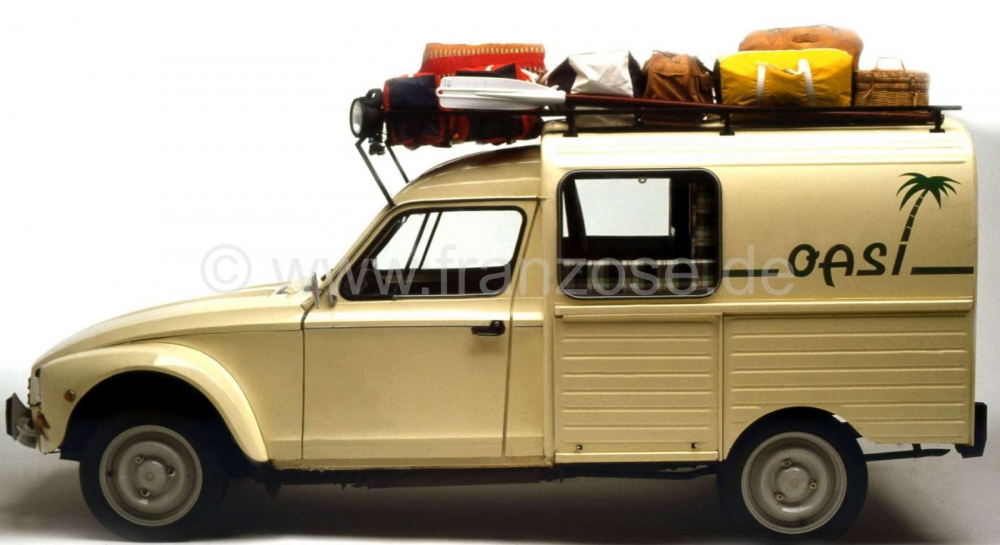 Citroen-2CV - Zelfklevende kit 