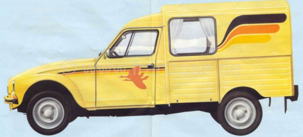 Citroen-2CV - Lijmset 