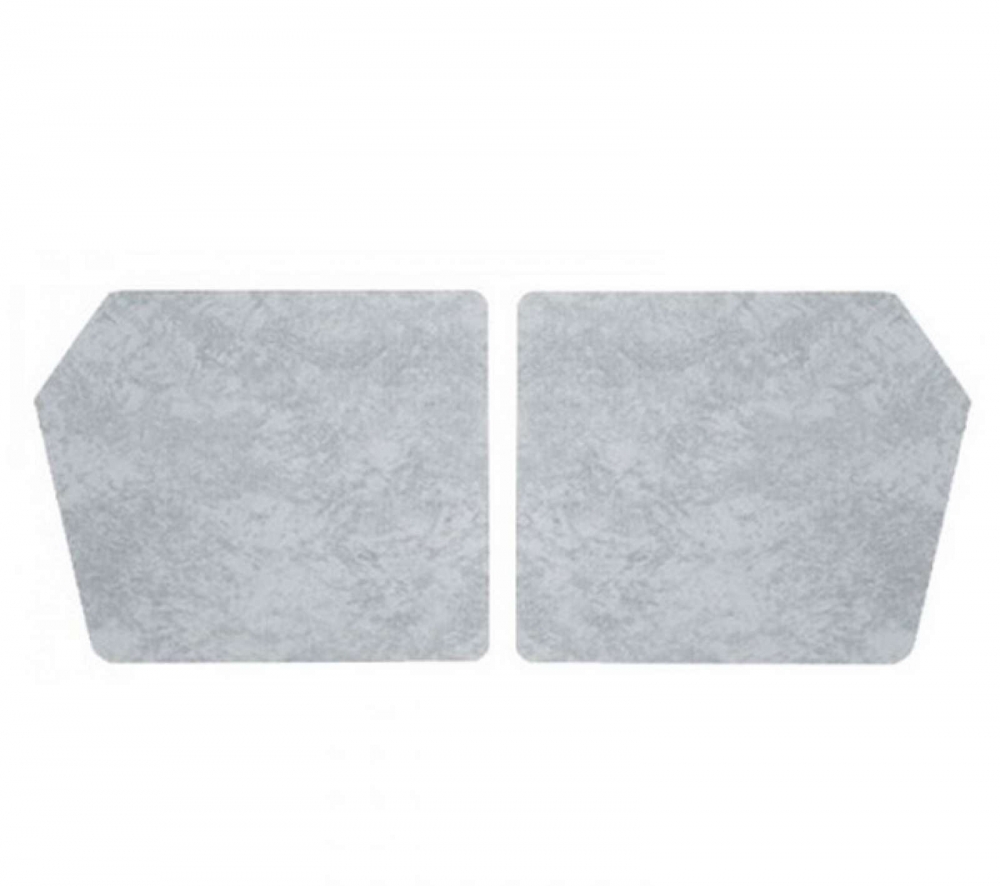 Citroen-2CV - Deurpanelen hoog, achter links + rechts. Geschikt voor Citroen 2CV, zonder plastic afdekki