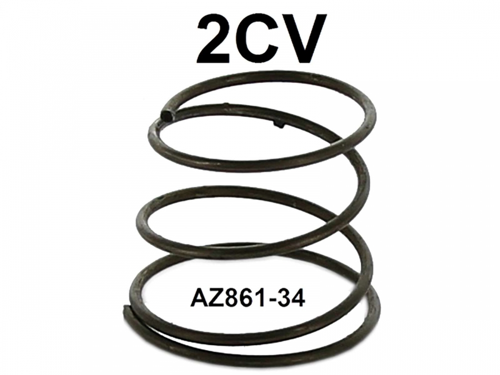 Citroen-2CV - 2CV, deurgreep, veer onder de deurgreep. Of. nr. AZ86134.