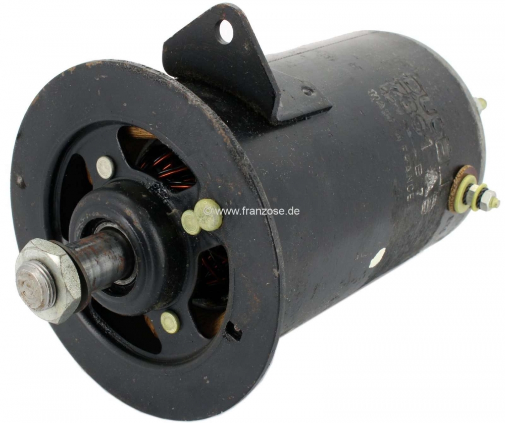 Citroen-2CV - Dynamo Ducellier, gelijkstroom! 12V. 11 ampère. Versie 7363A. Inbouwdiepte: 160mm. Diamet