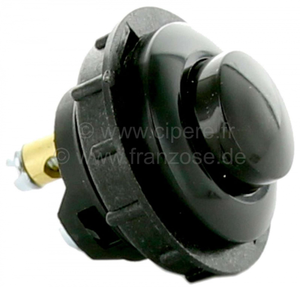 Renault - Drukknop, startknop. 22 mm inbouwopening!