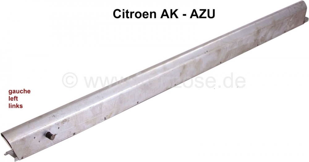 Citroen-2CV - AK400, dorpel links voor Citroen AK400, eenvoudige reproductie, totale lengte 100cm.