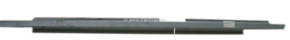 Citroen-2CV - Dyane, dorpel links, voor Citroën Dyane. Het is alleen het buitenste plaatwerk, niet de c