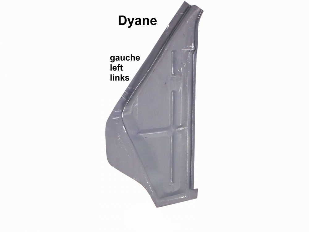 Citroen-2CV - Dyane, driehoekig paneel links (het binnenpaneel), voor de A-stijl. Geschikt voor Citroën