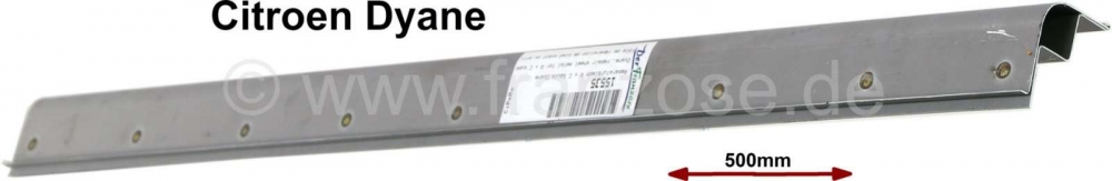 Citroen-2CV - Dyane, reparatieplaat voor A + C stijl, Citroën Dyane. Lengte: 50cm. Gemaakt in Europa.