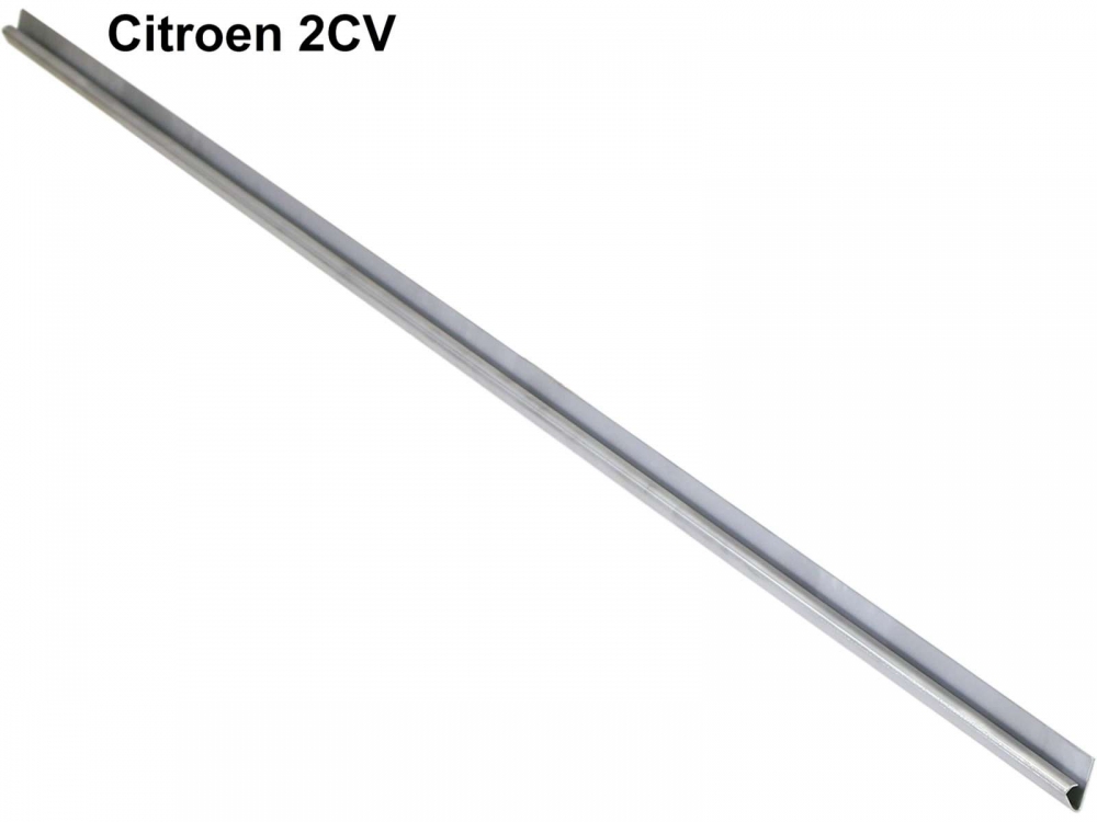 Renault - 2CV, motorkapscharnierlijst aan de carrosseriezijde voor Citroen 2CV. De sierlijst is vast