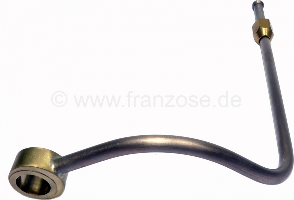 Citroen-2CV - Remleiding, geschikt voor Citroen 2CV, van 1952 tot 1970, aansluiting op de remcilinder va