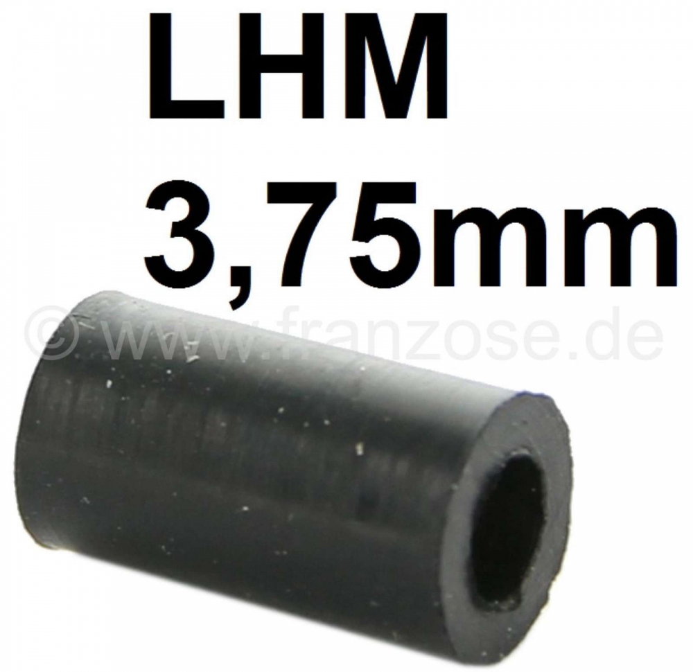 Citroen-2CV - Remleidingdichting + afdichting hydraulische leiding (tule) groen. Voor LHM (groene hydrau