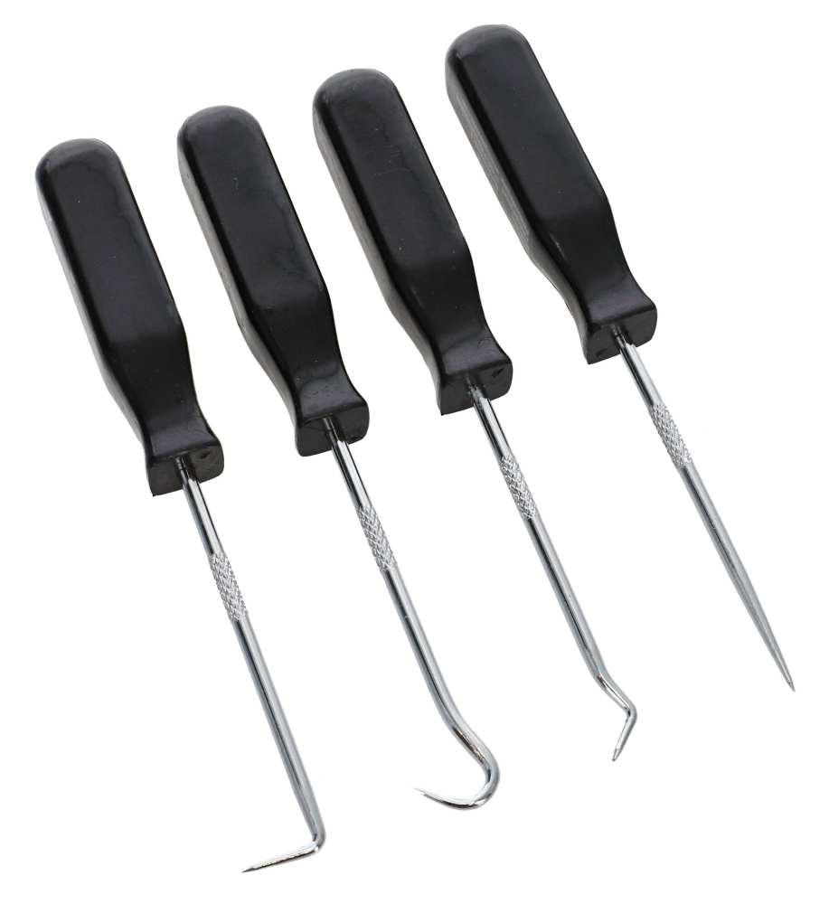 Renault - Haakset 135 mm lang. 4 stuks, ideaal voor O-ringen, afdichtingen, Citroen remleiding afdic