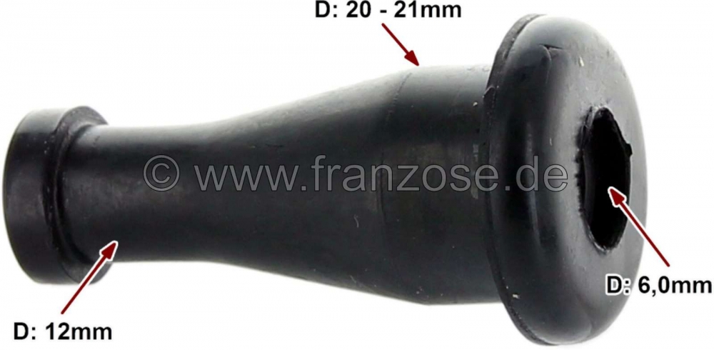 Sonstige-Citroen - Aansluitrubber remvloeistofreservoir. Voor het aansluiten van het glazen reservoir op de h