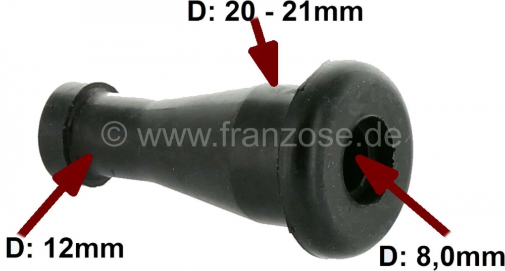 Sonstige-Citroen - Aansluitrubber remvloeistofreservoir. Voor het aansluiten van het glazen reservoir op de h