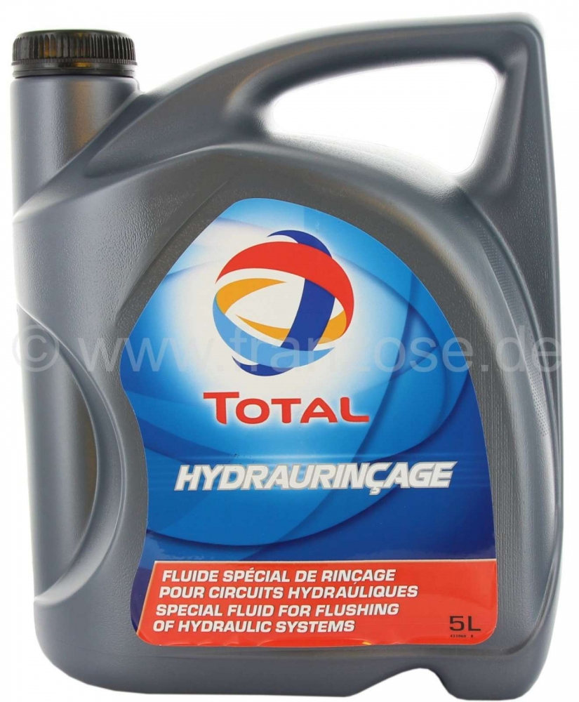 Citroen-2CV - Spoelvloeistof voor het hydraulische systeem van de LHM. Bus van 5 liter. (Hydroclean) Voo