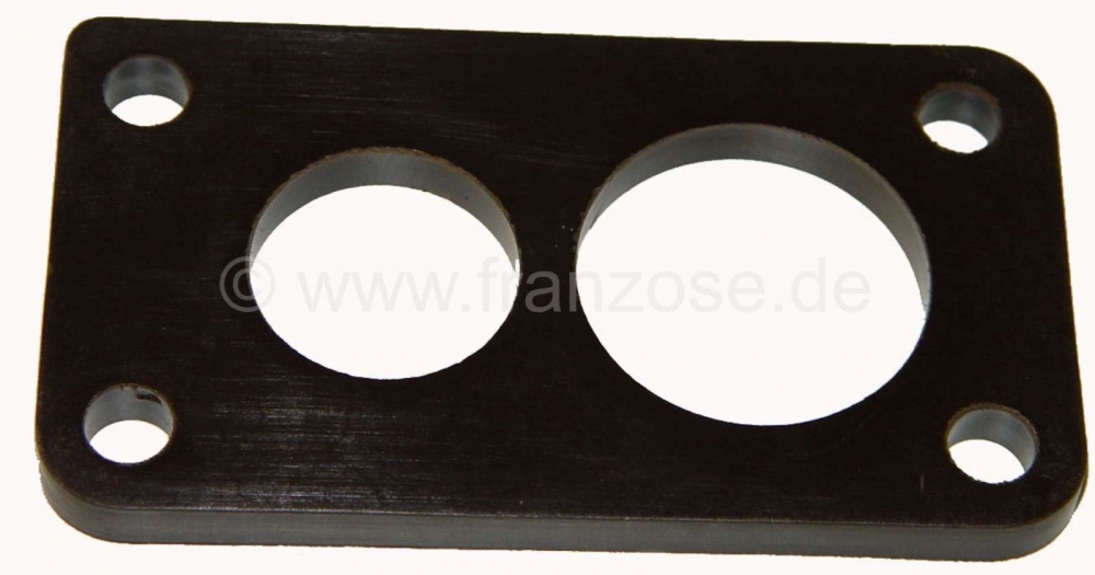 Citroen-2CV - Carburateurvoetpakking, afstandsplaat tussen inlaatspruitstuk en carburateur. Geschikt voo