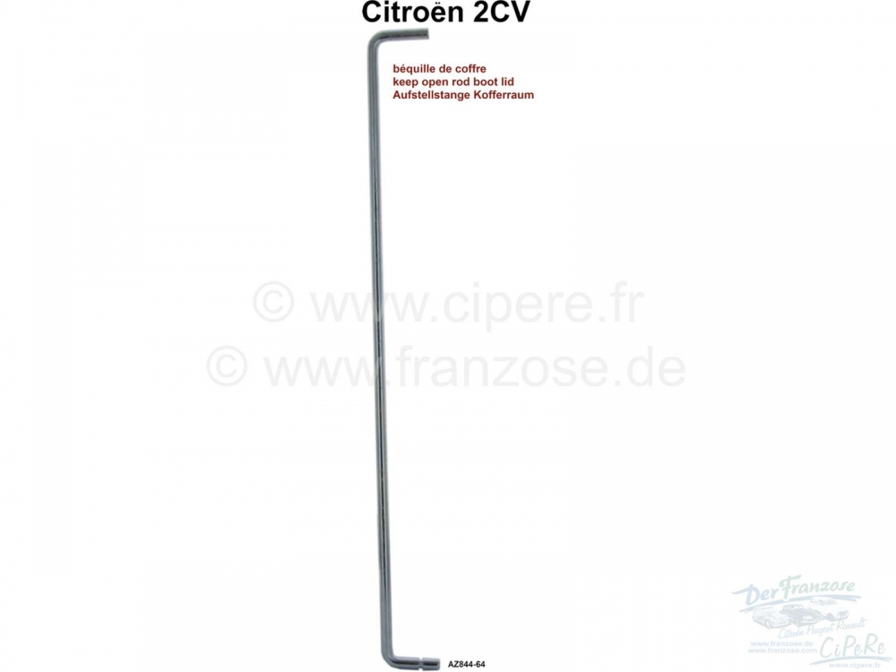 Renault - 2CV, kofferdekselverhoger.