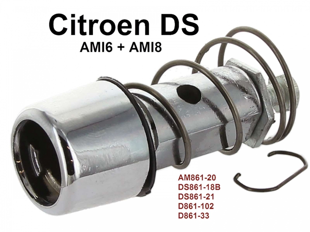 Sonstige-Citroen - Kofferhendel: Drukknop (insert voor de slotcilinder), voor de deurhendels (vanaf modeljaar