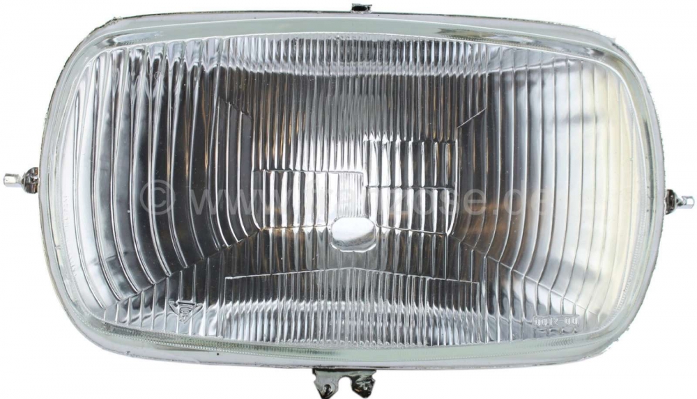 Citroen-2CV - AMI 8, koplamp Citroen AMI 8 (H4 lamp), reproductie zonder testnummer! Slechte reproductie