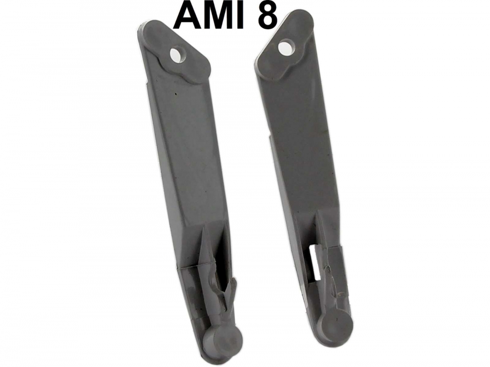 Citroen-2CV - AMI 8, koplamphouder (plastic) voor Citroën AMI8. Dit zijn de twee plastic houders in de 