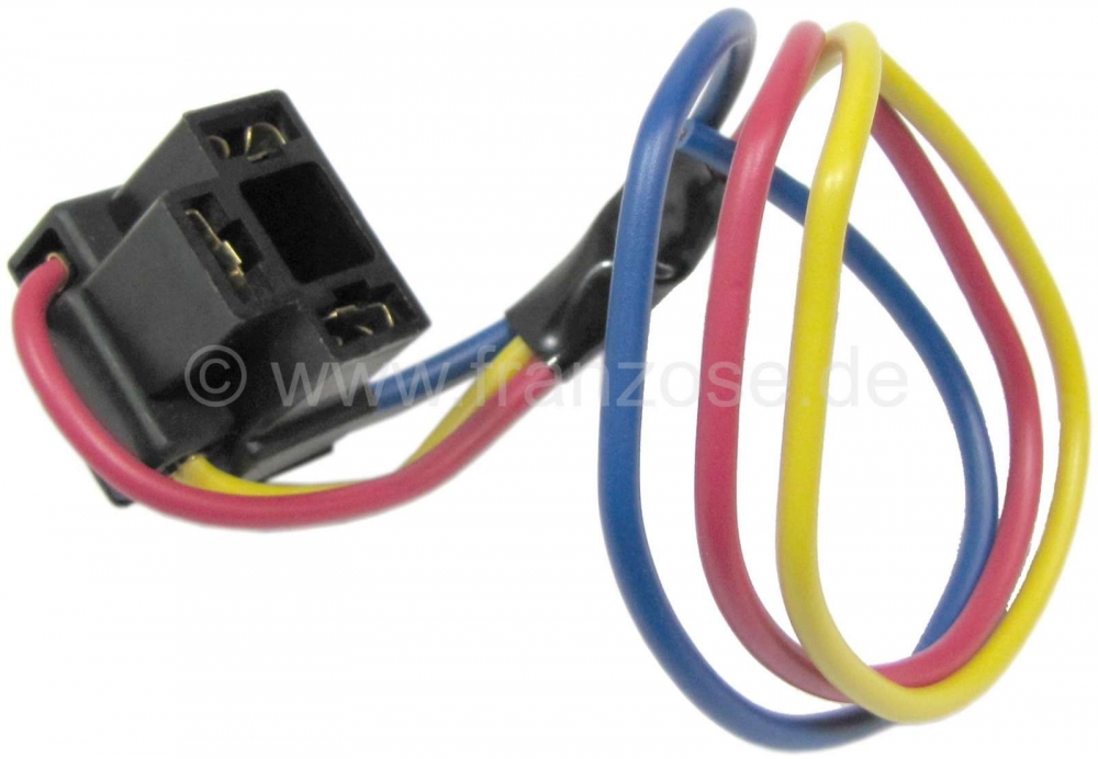 Alle - Kabelstekker voor koplampen. De stekker wordt geleverd met kabeluiteinden, maar zonder ron