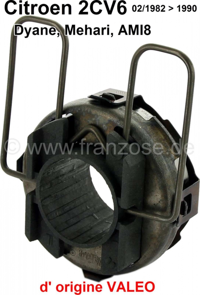 Peugeot - Loslager voor Citroen 2CV6, vanaf modeljaar 02/1982, origineel Valeo.