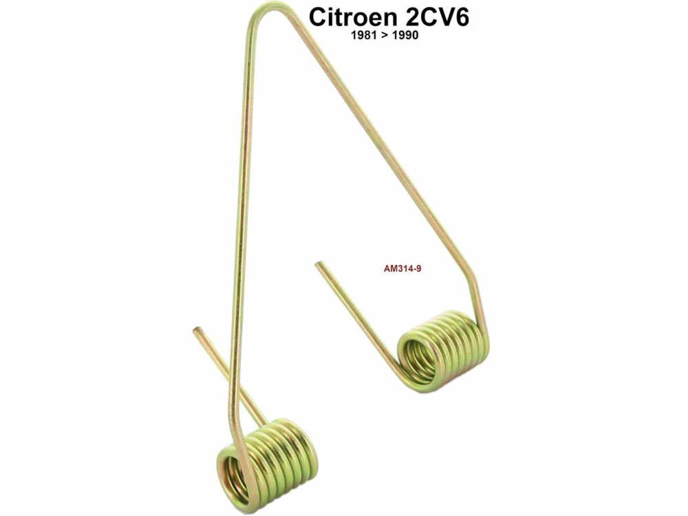 Citroen-2CV - Maak de vorkveer los. (koppeling). Reproductie. Geschikt voor CITROEN 2CV6, vanaf bouwjaar