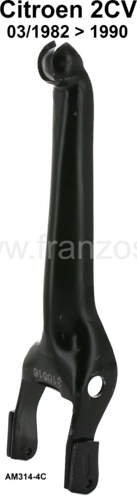 Citroen-2CV - Ontkoppelingsvork voor de koppeling. Geschikt voor Citroen 2CV6, AK, Dyane, laatste versie