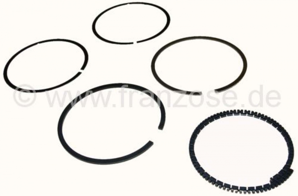 Citroen-2CV - Zuigerveren voor Citroen 2CV6 tot 1976 (1 set voor 2 zuigers). Boring 74mm. Merk fabrikant