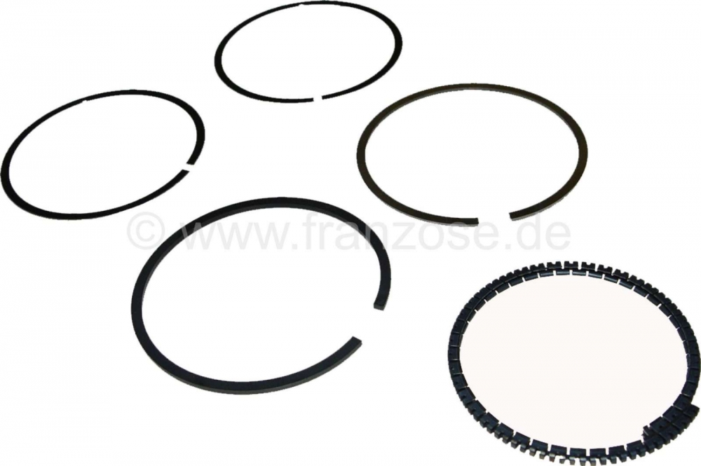 Citroen-2CV - Zuigerveren voor Citroen 2CV6 vanaf 1976 (1 set voor 2 zuigers). Reproductie. Afmetingen: 