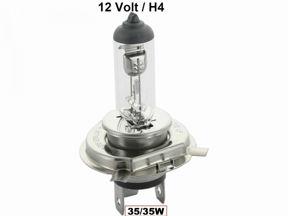 Peugeot - Gloeilamp 12 Volt, H4, 35/35 Watt! Door het lagere stroomverbruik worden lichtschakelaars 
