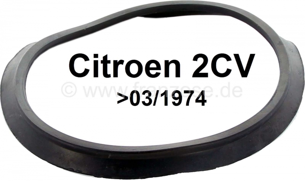 Citroen-2CV - Afdichting tussen luchtfilterdeksel + metalen luchtfilter. (onder het plastic deksel van h