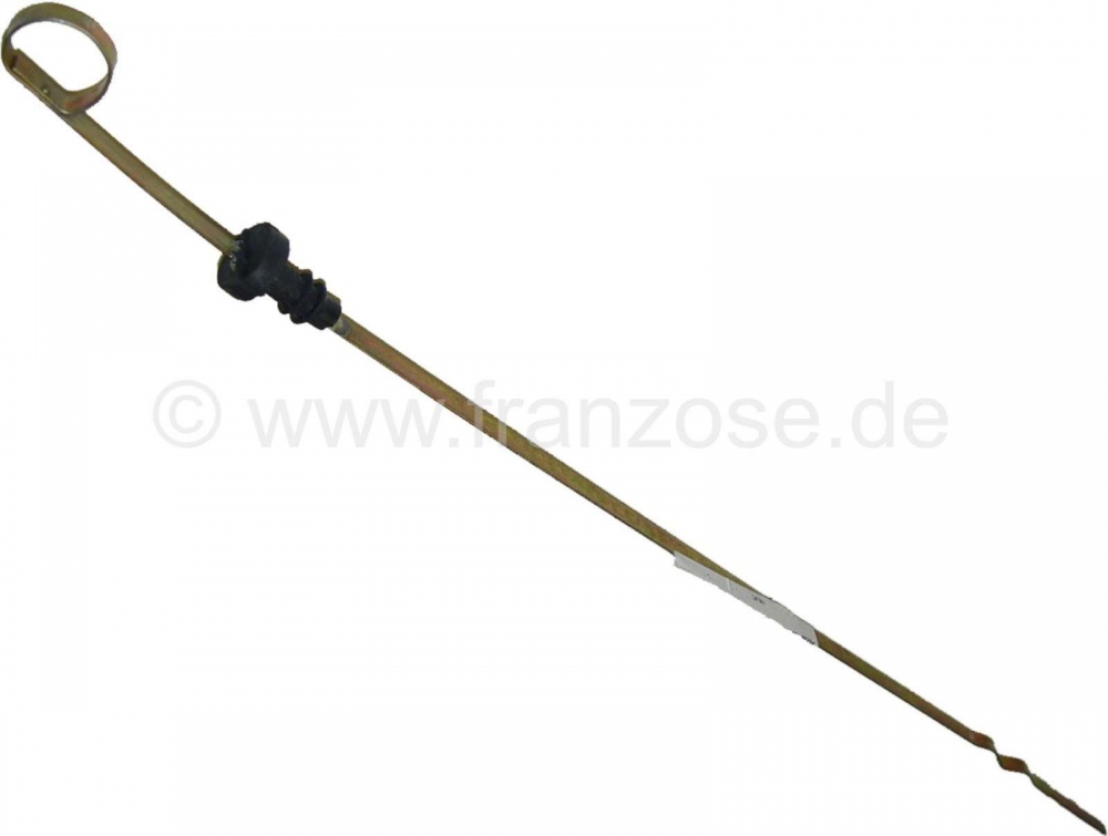 Citroen-2CV - Oliepeilstok, geschikt voor Citroen 2CV6 (602cc) + 2CV4 (435cc). Reproductie.