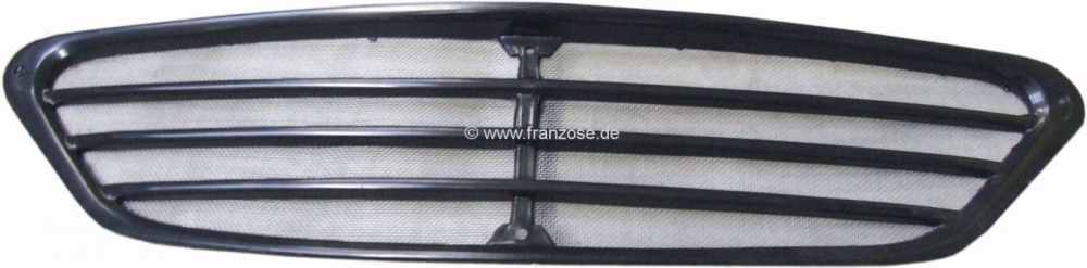 Citroen-2CV - AMI8, kunststof radiatorrooster. Slechte reproductie. Kleur zwart.