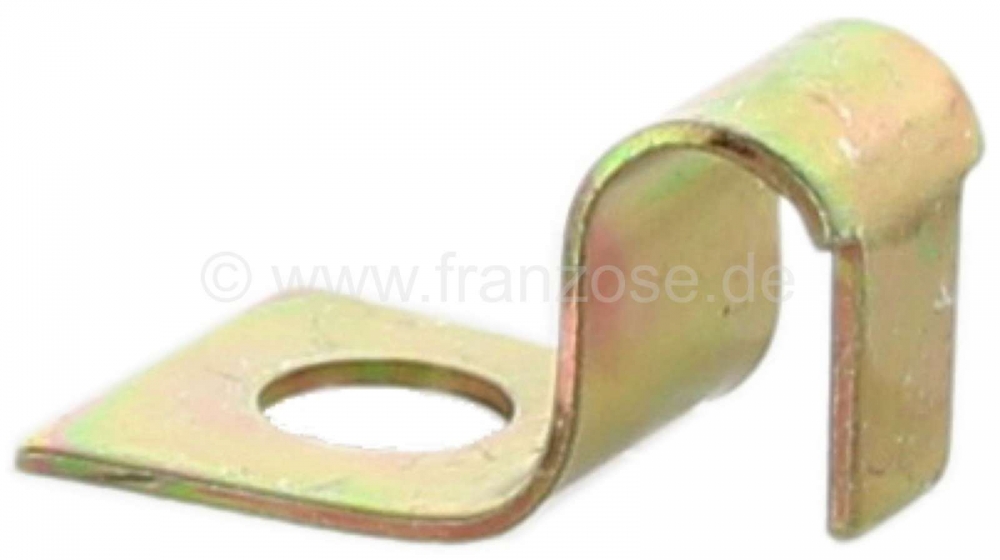 Renault - 2CV, motorkapwang, bevestigingsclip van gegalvaniseerd metaal, voor bevestiging van de mot