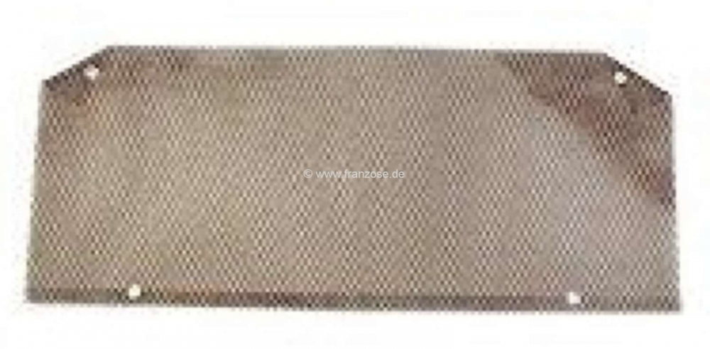 Citroen-2CV - 2CV, radiatorrooster, vliegengaas in de motorkap, voor Citroen 2CV vanaf 1961, eenvoudige 